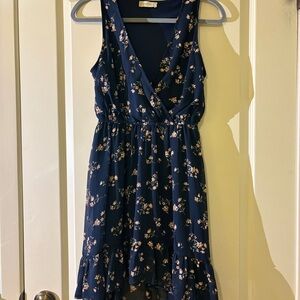 Altar'd State Navy Floral Dress